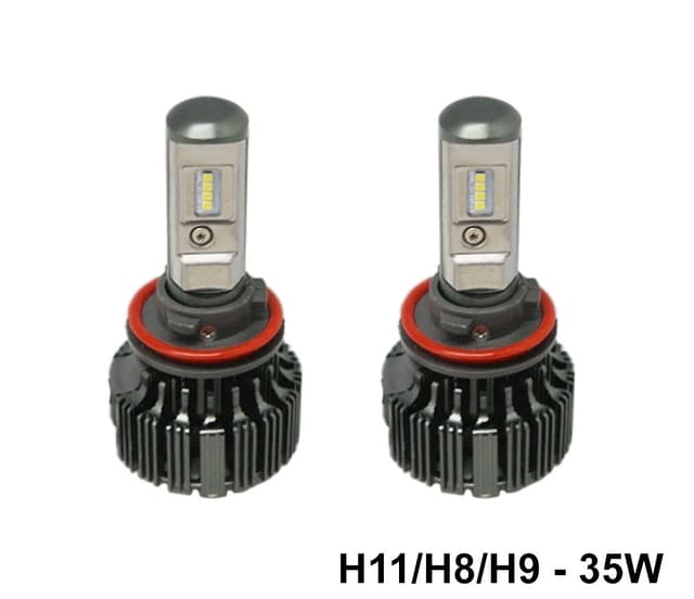 Lâmpada Ultra LED M1 H11/H8/H9 35 Watts 6200K Luz Branca