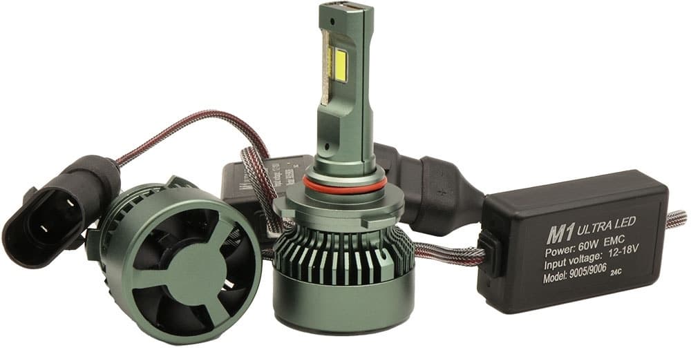 Lâmpada Ultra LED M1 Hs 906 (Hb4) 60 Watts 6000K Luz Branca