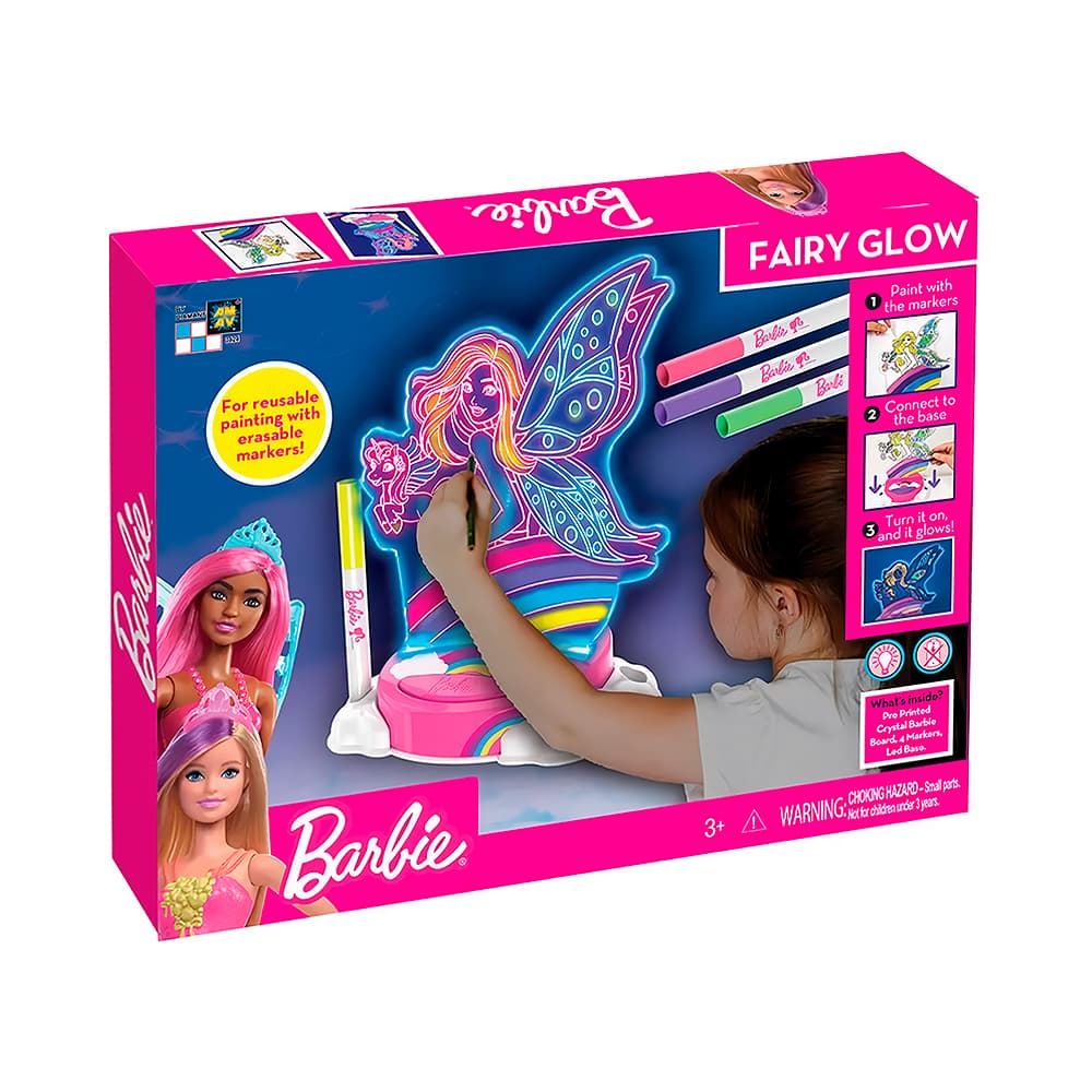 Luminária Infantil Barbie Fairy Glow BX3424E