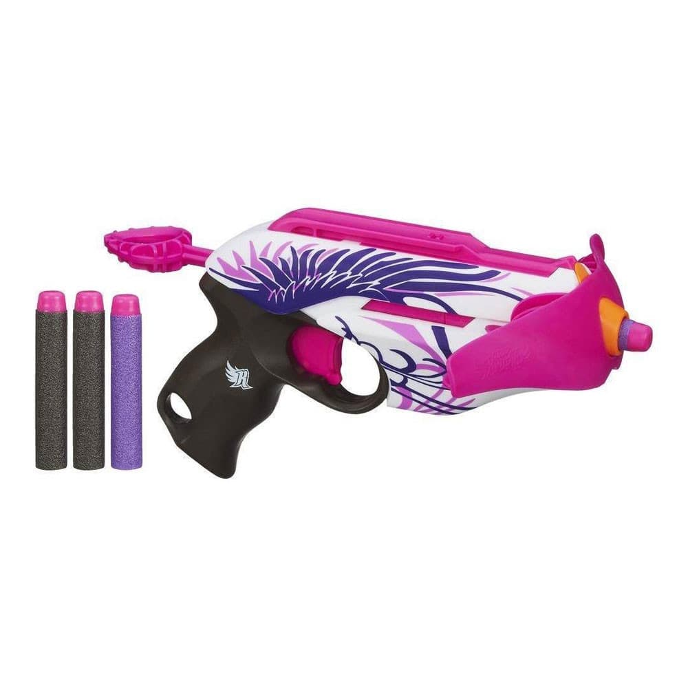Brinquedo Lança Dardos Hasbro Nerf Rebelle Pink Crush A4739