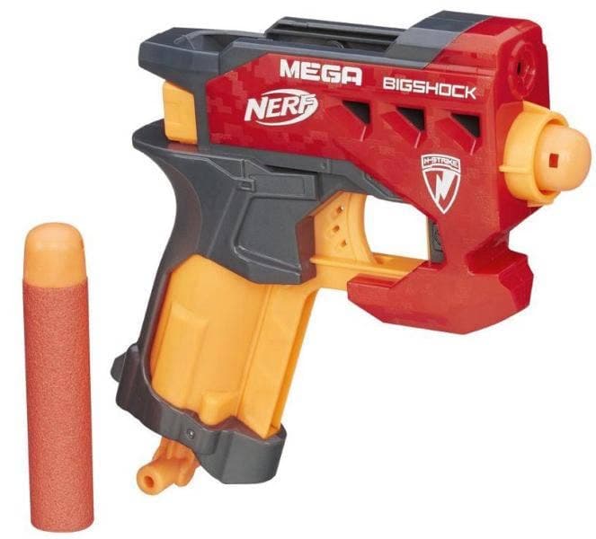 Lançador de Dardos Hasbro Nerf N-Strike Mega BigShock com Dardos Sonoros A9314
