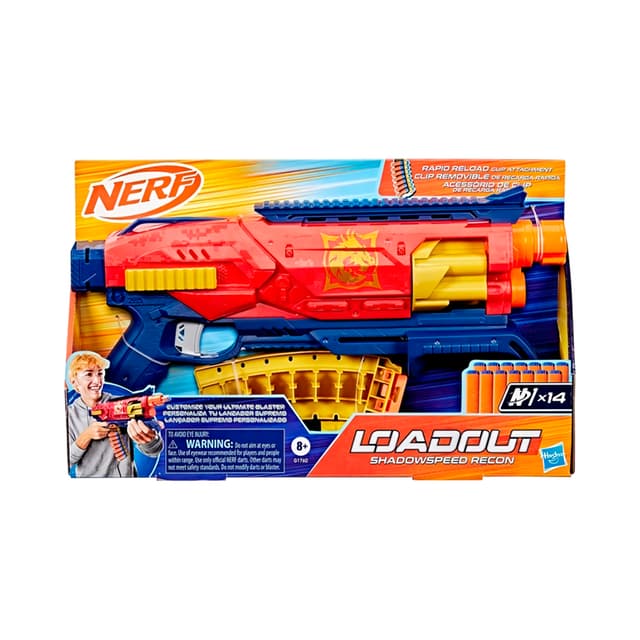 Lançador de Dardos Hasbro Nerf Shadowspeed Recon