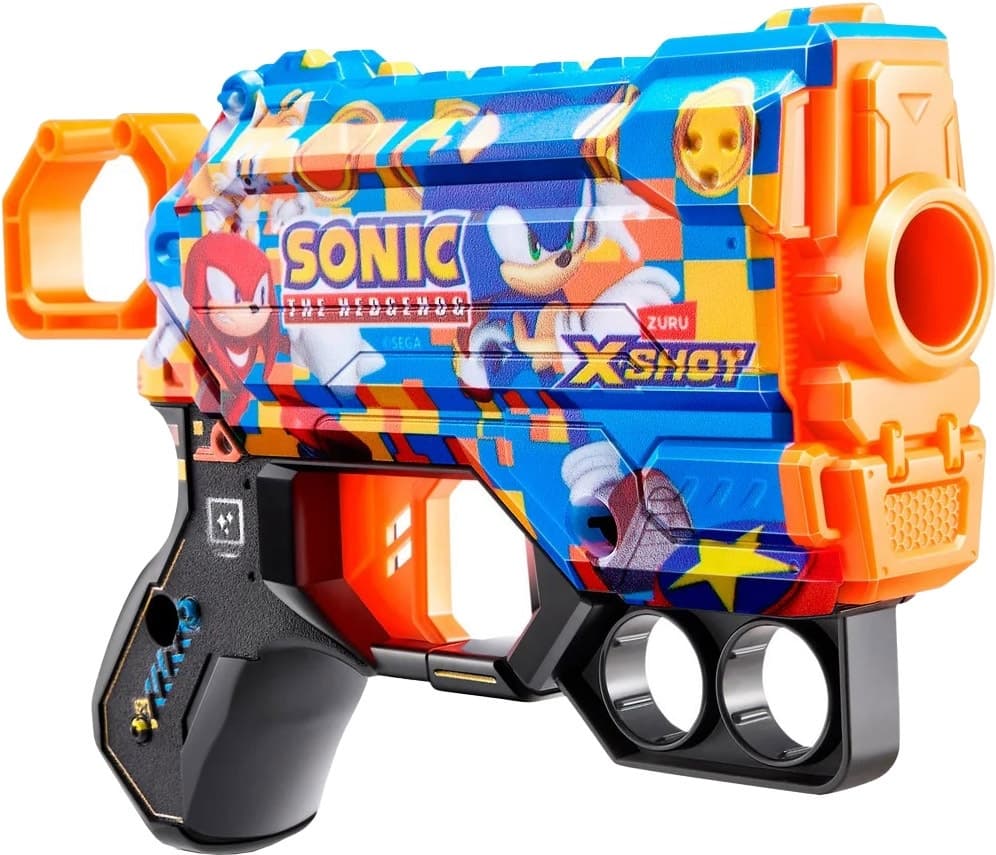 Lançador de Dardos X-Shot Sonic Team Zuru