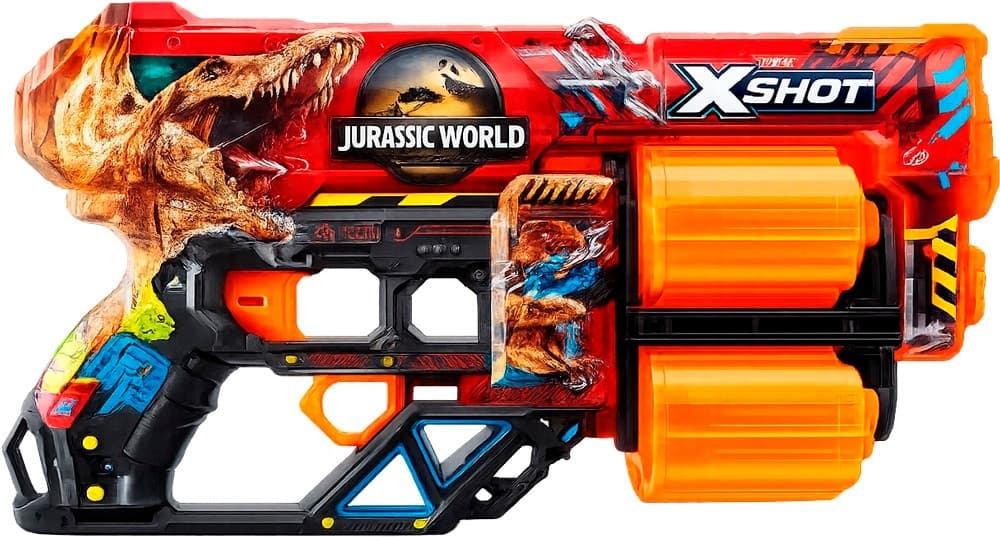 Lançador de Dardos Zuru X-Shot Dread Jurassic World (12 Dardos)