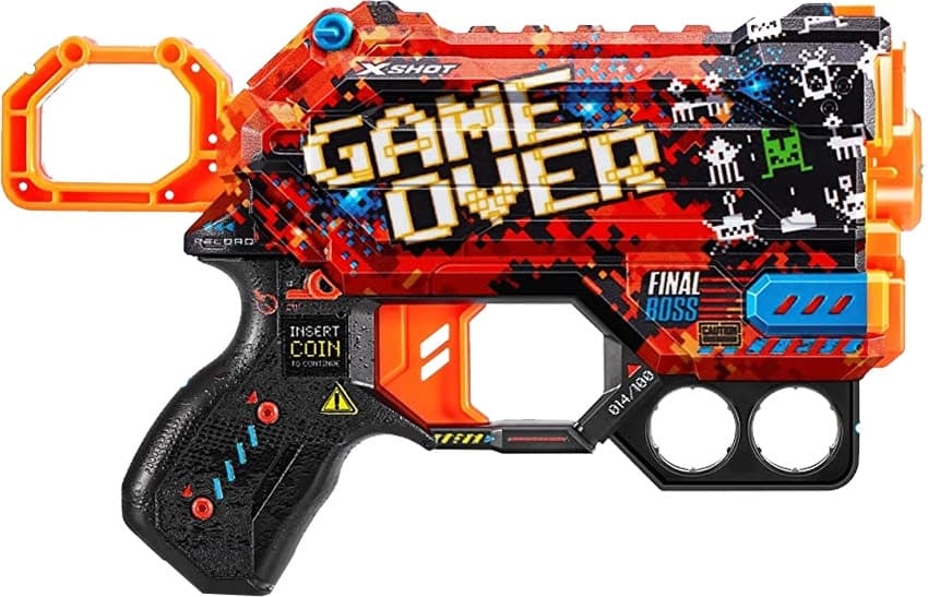 Lançador de Dardos Zuru X-Shot Skins Menace Game Over