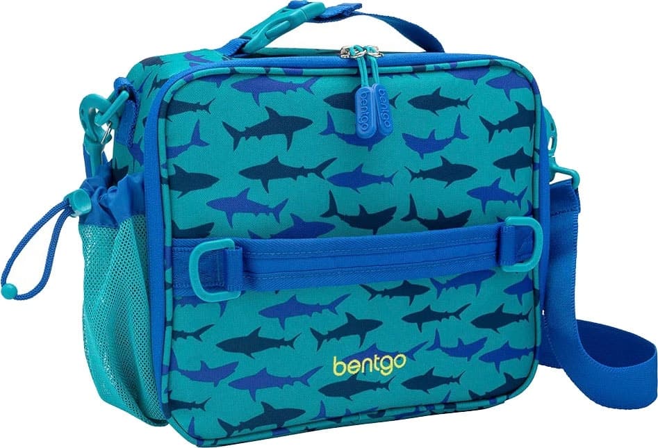 Lancheira Escolar Bentgo Kids Prints Sharks