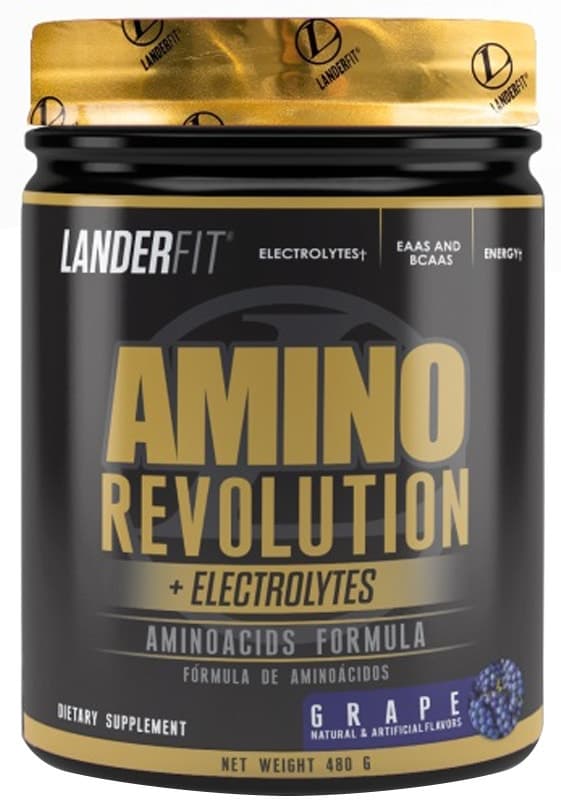 Amino Revolution + Electrolytes Uva 480G Landerfit