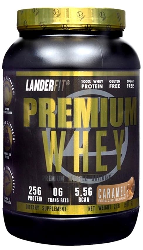 Whey Protein Landerfit Caramel 907G