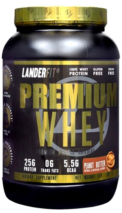 Whey Protein Landerfit Peanut Butter 907G