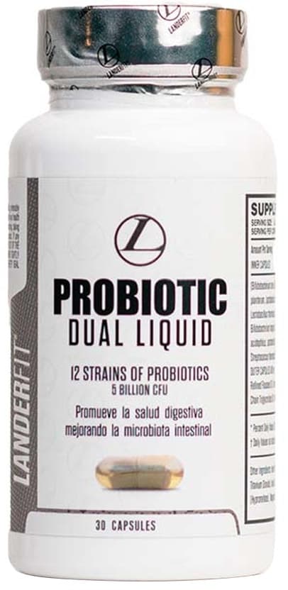 Landerfit Probiotic Dual Liquid 5 Bilhões Cfu 30 Cápsulas