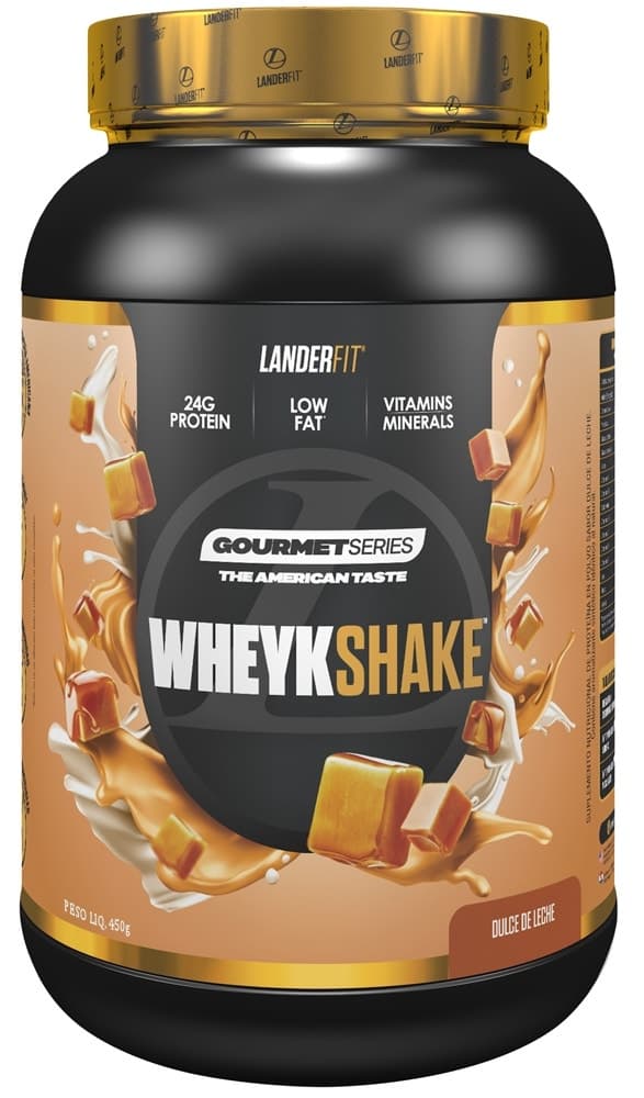 Wheyshake Gourmet Series Doce de Leite Landerfit 450G