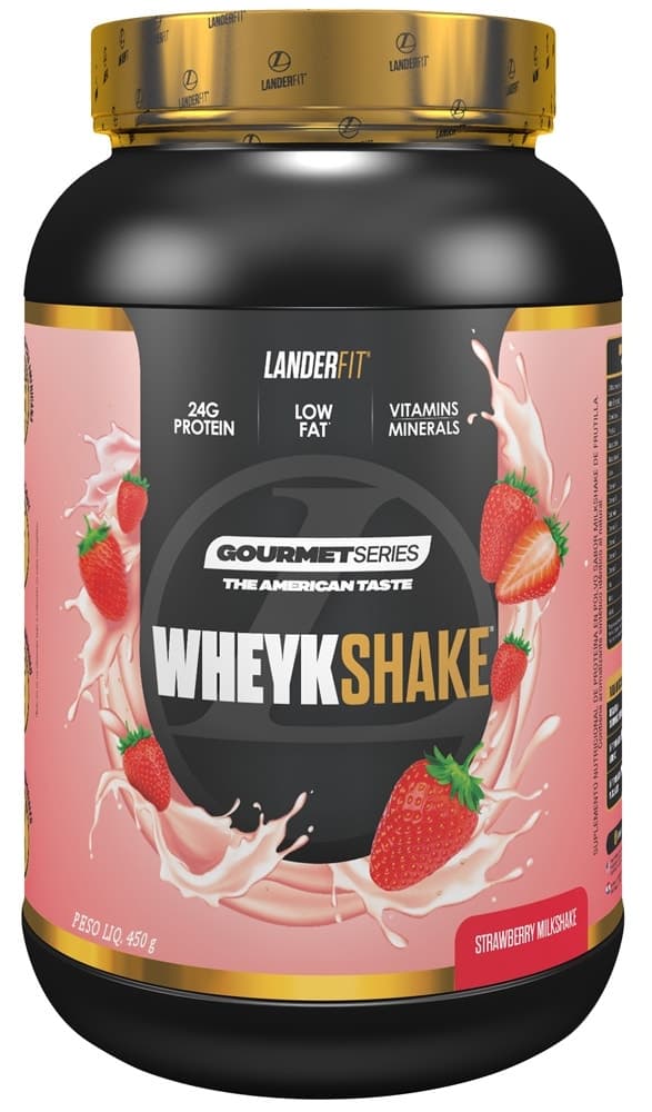Wheyshake Gourmet Series Strawberry Milkshake Landerfit 450G