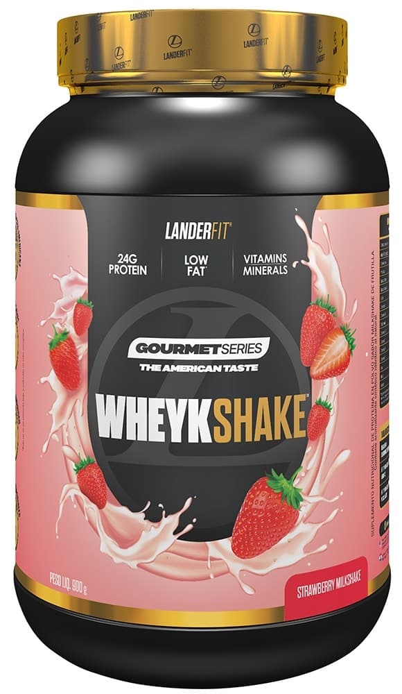Wheyshake Gourmet Series Strawberry Milkshake Landerfit 900G