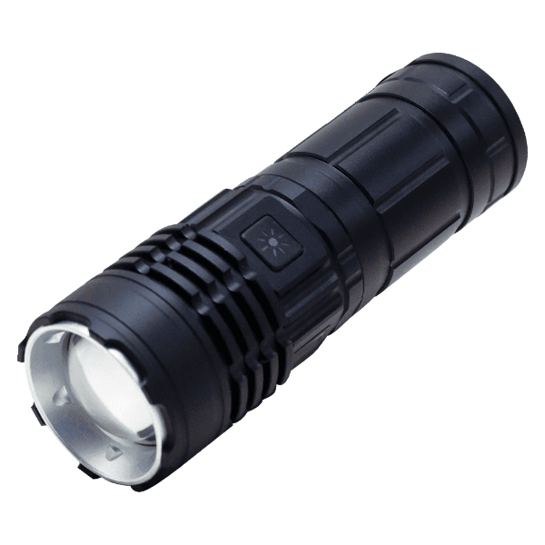 Lanterna LED T406 8800Mah 3.7V Recarregável Preto