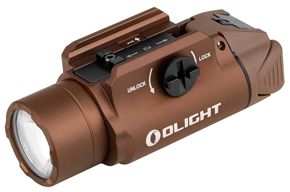 Lanterna Tática Olight Pl-3 Valkyrie 1300 Lumens Desert Tan