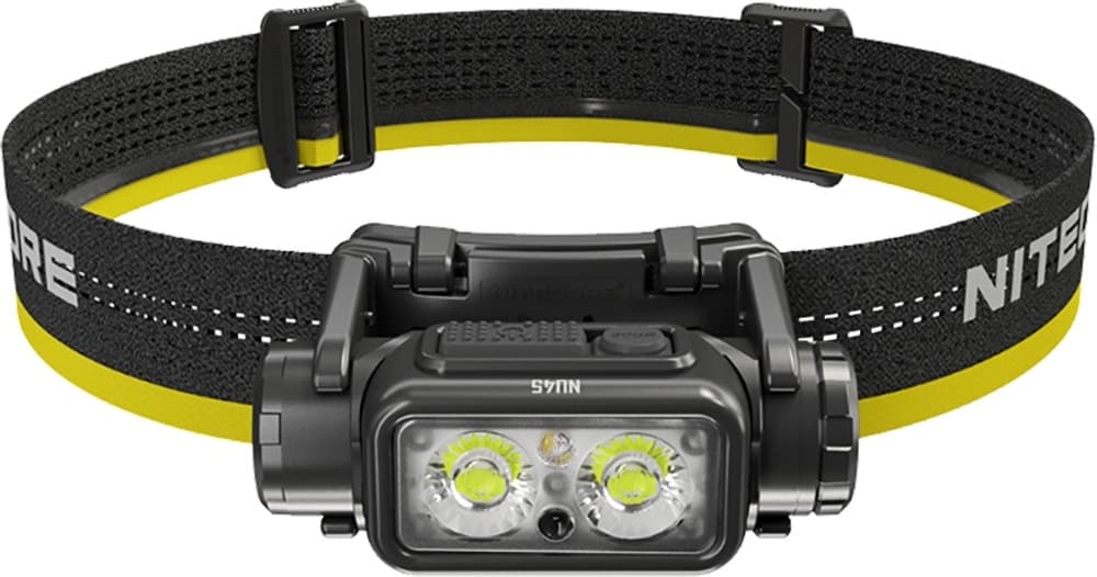 Lanterna de Cabeça Nitecore Nu45 1700 Lumens Recarregável