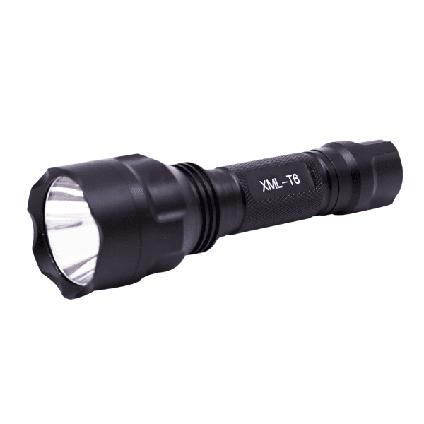 Lanterna Led Power Style Lty-C8 / 800M / Com Bateria Recarregável Incluída - Preto