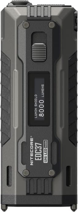 Lanterna LED Tática Nitecore EDC37 8000 Lumens Recarregável