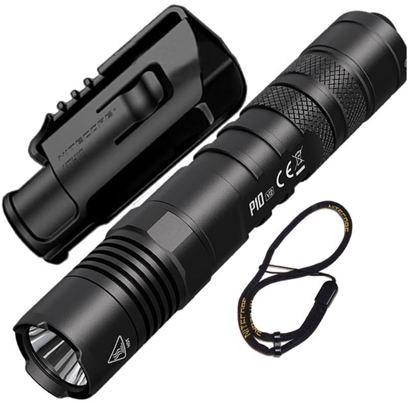 Lanterna LED Tática Nitecore P10 V2 1100 Lumens