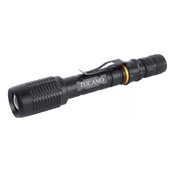 Lanterna LED Tucano Police Light 6800mAh 2000W Recarregável - Preto