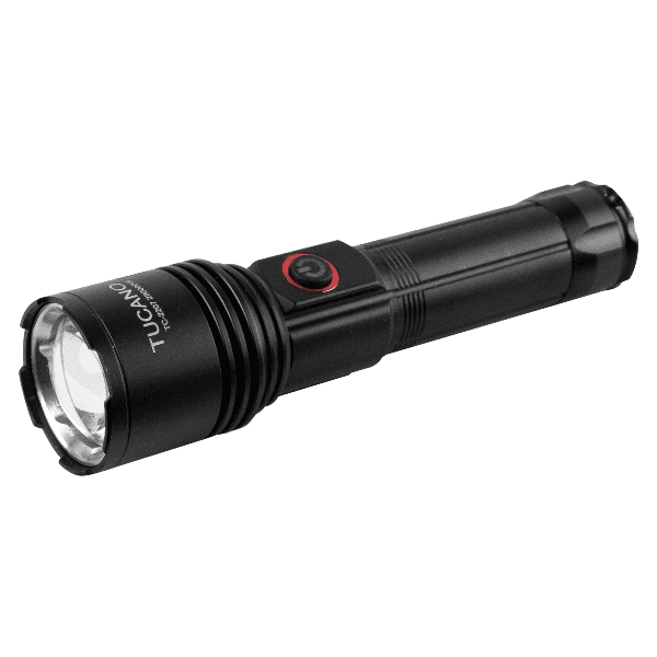 Lanterna LED Tucano Tc-2207 Police Light 6800mAh Recarregável Preto