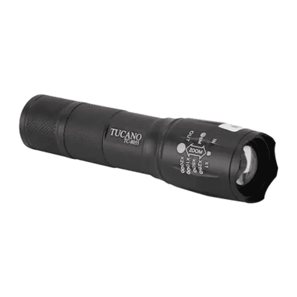 Lanterna LED Tucano TC-8055 Super Bright / Recarregavel - Preto