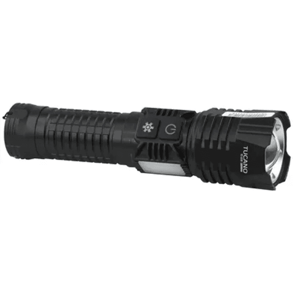 Lanterna LED Tucano Tc-Ls18 Police Light 3W 6800Mah Recarregável Preto