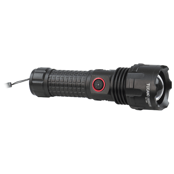 Lanterna LED Tucano Tc-Tx88 Police Light 6800mAh 3W Recarregável Preto
