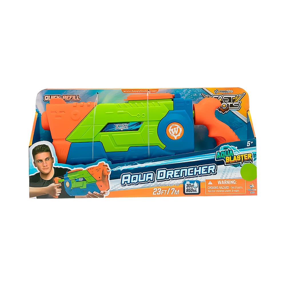 Lançador de Água Happy Line Fast Shots Aqua Blaster Aqua Drencher