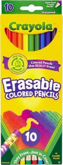 Anúncio: Lápis de Cor Crayola Erasable Colored Pencils 68-4410 (10 unidades)