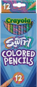 Anúncio: Lápis de Cor Crayola Swirl Colored Pencils 68-7510 (12 unidades)