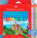 Anúncio: Lápis de Cor Faber Castell 120124+4P (24 Unidades) + 4 Cores Pastel
