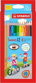 Anúncio: Lápis de Cor Stabilo Swans 1870/13 (12 + 1 Unidades)