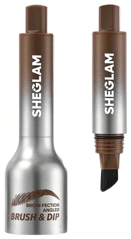 Lápis de Sobrancelha Sheglam Brow Fection Angled Brush & Dip Espresso - 1.2mL