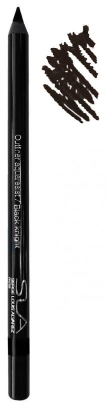 Lápis Delineador Sla Paris Crayon Outliner Aquaresist 50 Black Knight - 1,2G