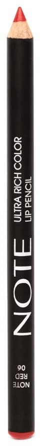 Lápis Labial Note Ultra Cor N° 06 Note Red