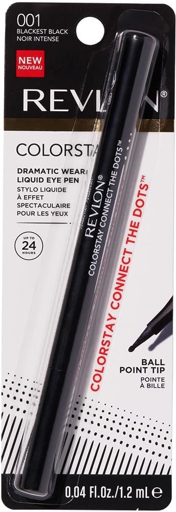Lápis para Olhos Revlon Colorstay 001 Blackest Black - 1.2mL