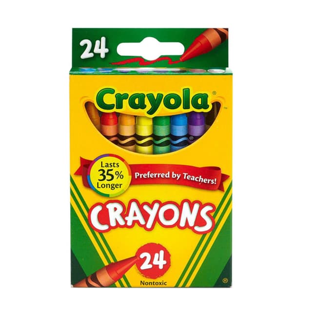 Lápis de Cor Crayola com 24 Cores - Ref.52-3024