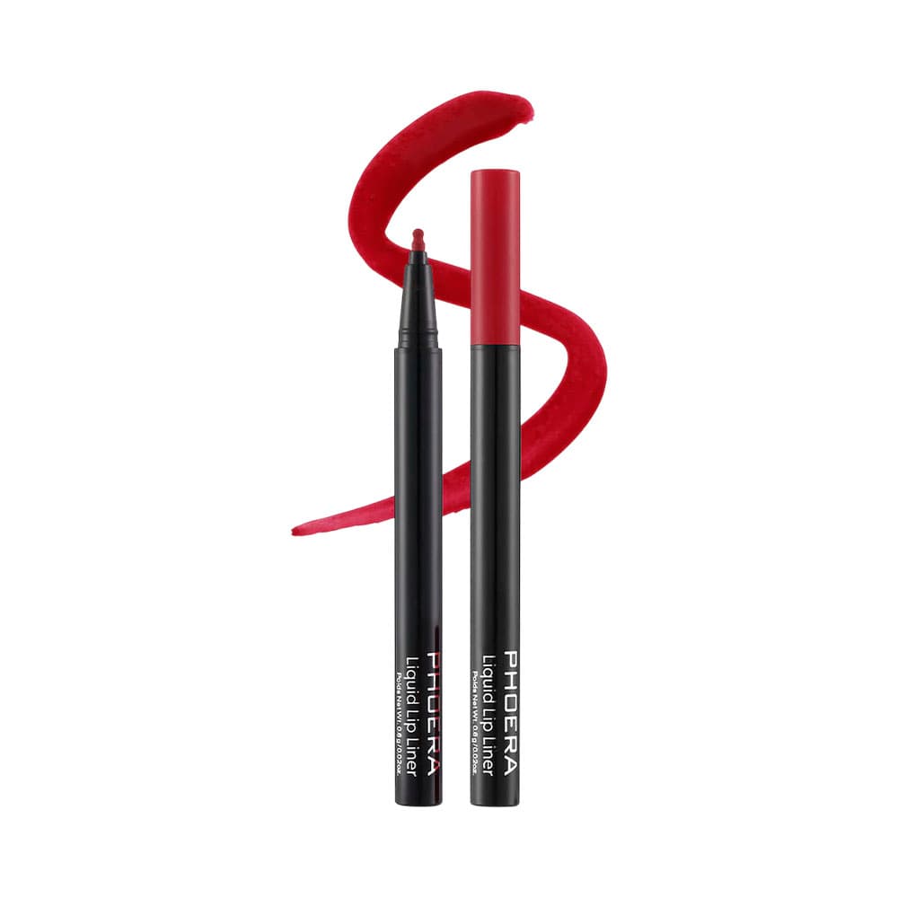Lápis Delineador de Lábios Phoera Longwear Liquid 02 Cereja 10G