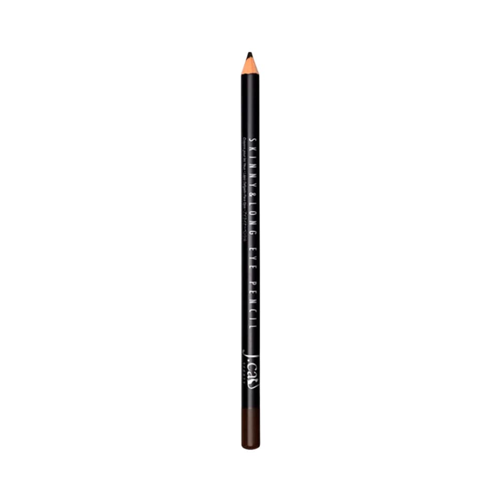 Lápis Delineador de Olhos J.Cat Skinny & Long Se112 Marrom Escuro 2G