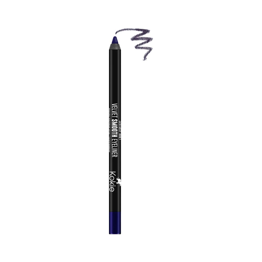Lápis Delineador de Olhos Kokie Velvet Smooth Waterproof Deep Navy 1.2Gr