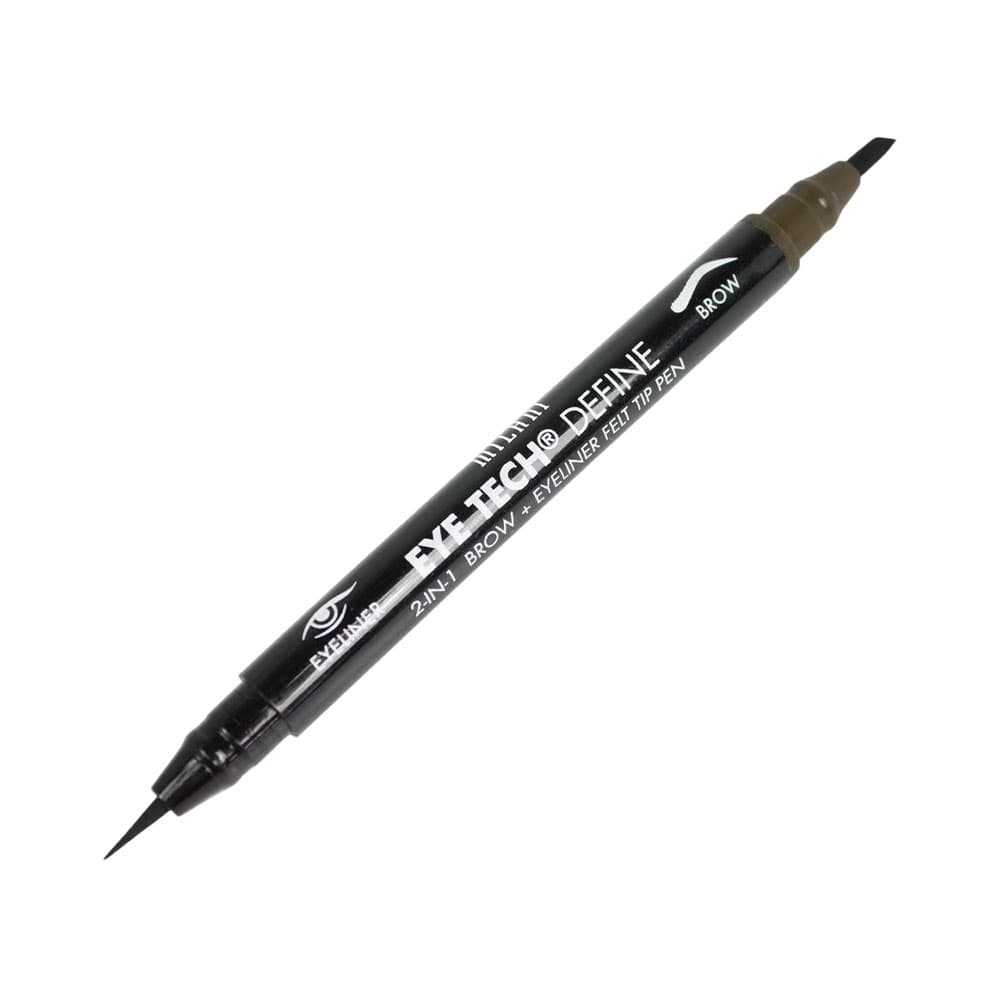 Lápis Delineador de Olhos Milani Eye Tech Define 2 Em 1 02 Medium Brown 1.2ml