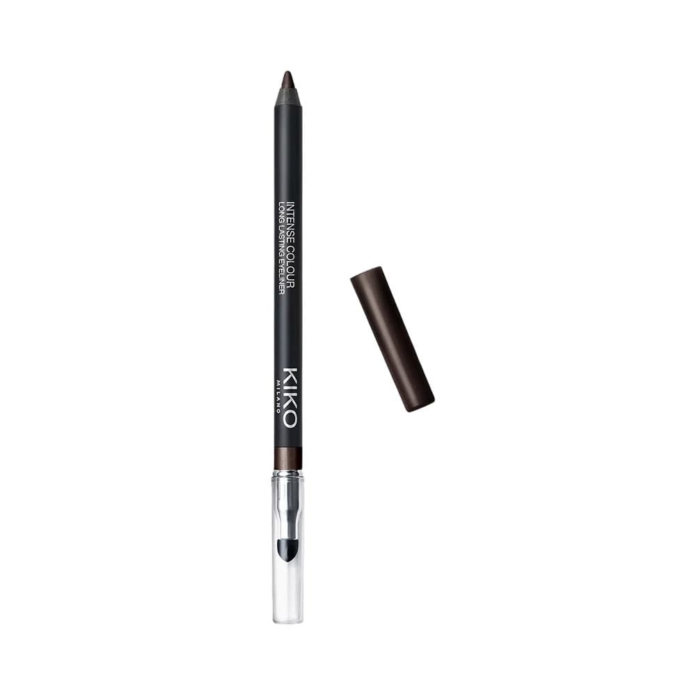 Lápis Delineador de Olhos Kiko Milano Intense Colour Long Lasting 06 Mat Ebony 1,2G