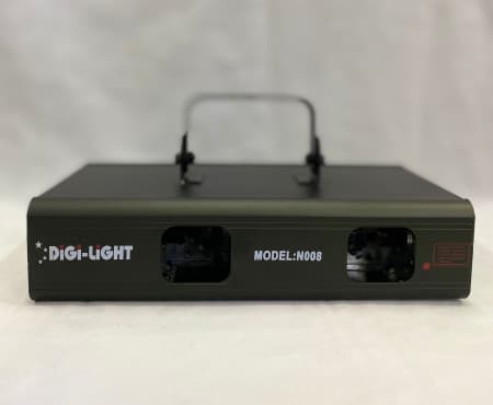 Luz Decorativa Digi-Light N-008 2 Bocas Azul