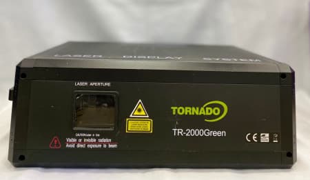 Laser Tornado Tr-2000G 2W Verde Ilda