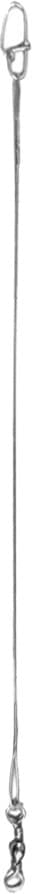 Leader Black Top Fishing 6" 15CM 50LB (25 Peças)