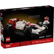 Blocos de Montar Lego McLaren MP4-4 e Ayrton Senna