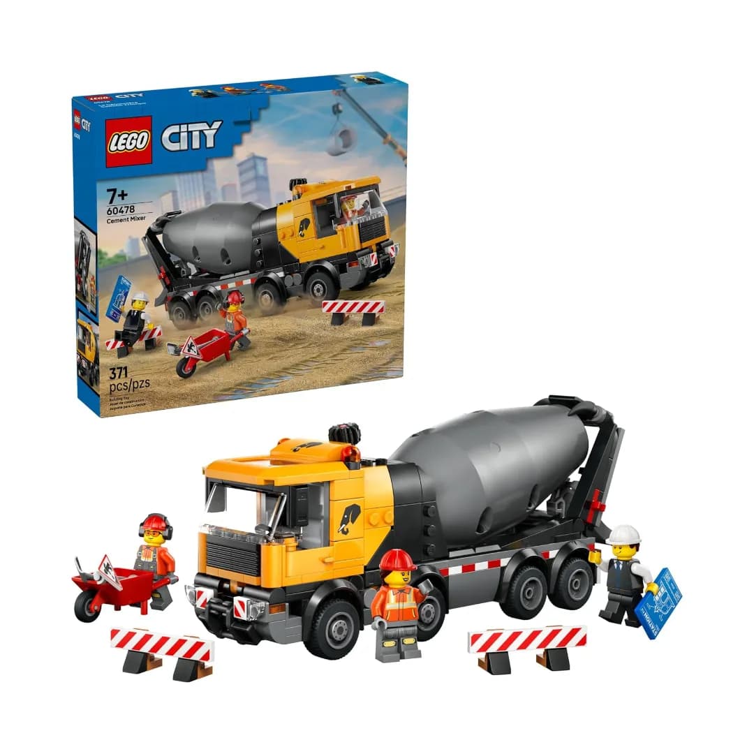 Betoneira Lego 60478
