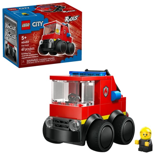 Caminhão de Bombeiros Lego 60482 67 Peças