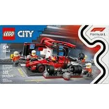 Quebra-cabeça Lego Pitstop F1 322 Peças